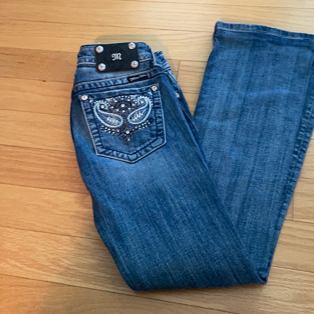 Miss Me Jeans Rhinestones (Boot) size 26